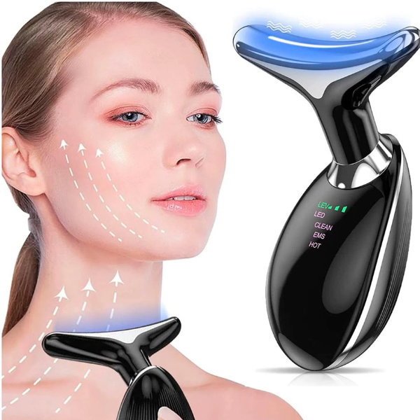 MASAJEADOR FACIAL CUELLO LED ANTIEDAD DD