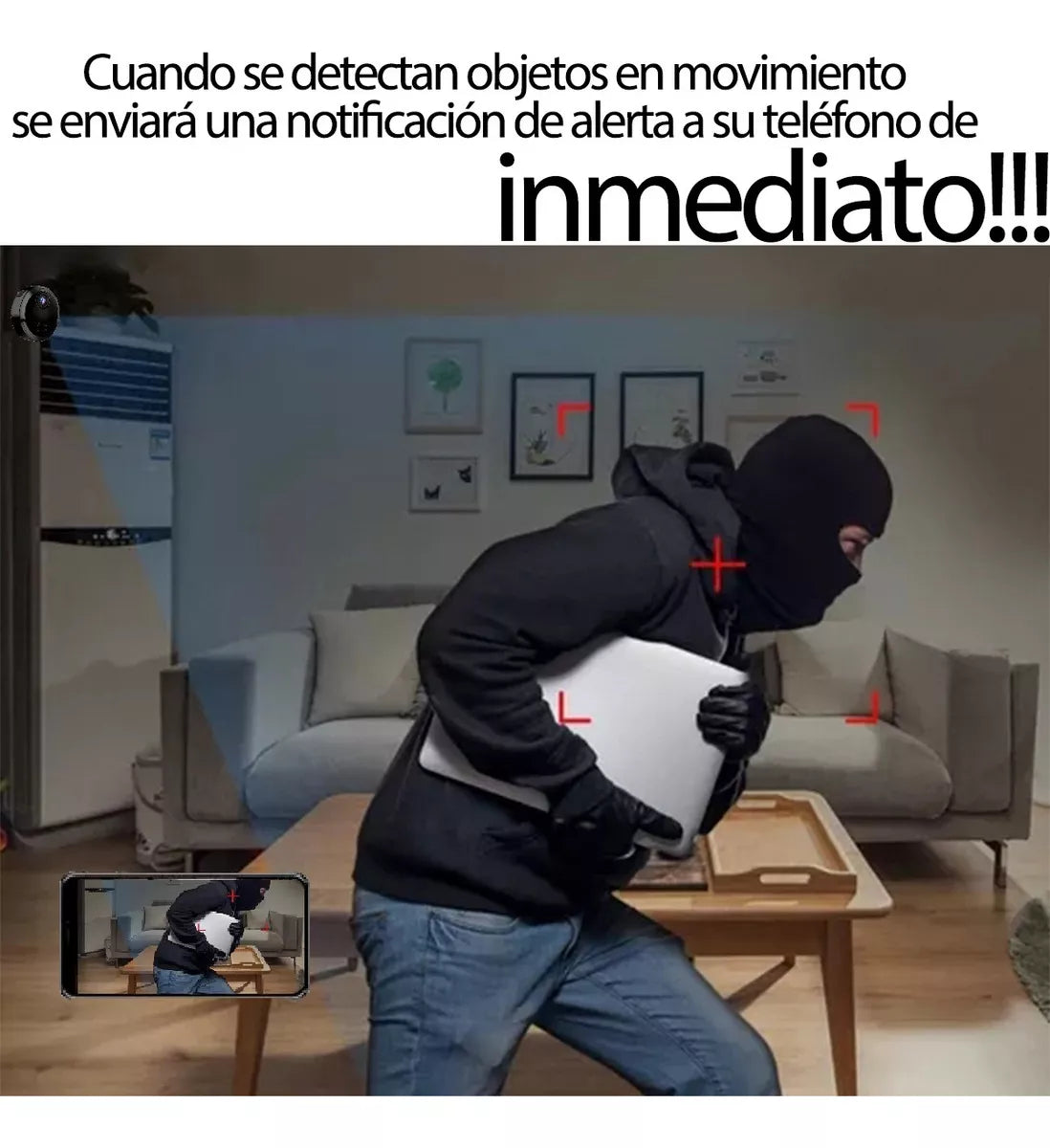 MINI CAMARA DE SEGURIDAD